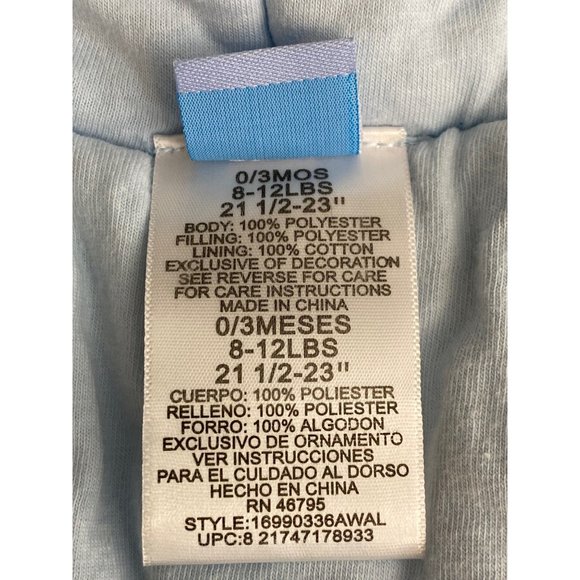 Old Navy Plush Bunting Winter Snow Suit 0-3 Months Furry Fleece Inside - Picture 10 of 14